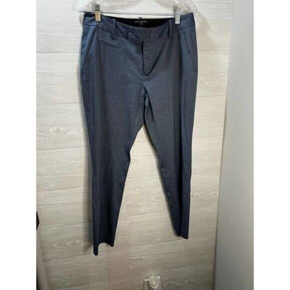 BANANA REPUBLIC‎ Martin Fit Flannel Trousers Size 4 NWOT - Picture 2 of 5